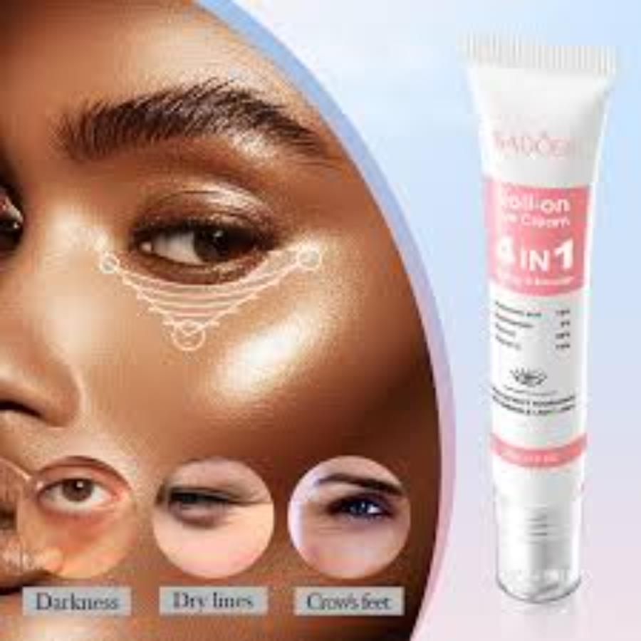 Sadoer Roll-On Eye Cream 4 en 1 – Reafirma, Nutre y Revitaliza tu Mirada 👁️✨